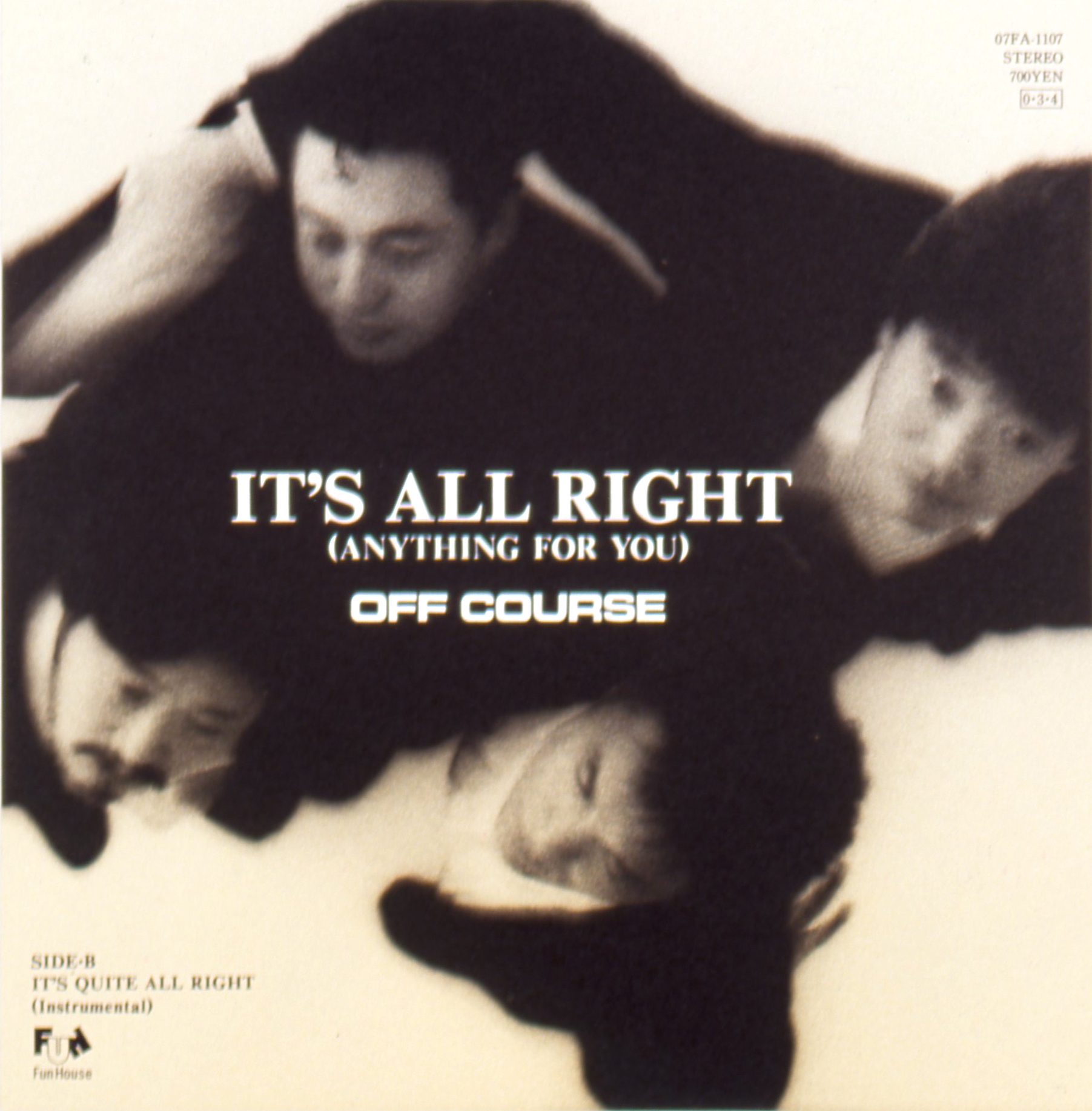 IT'S ALL RIGHT（ANY THING FOR YOU）/IT❜S QUITE ALL RIGHT
